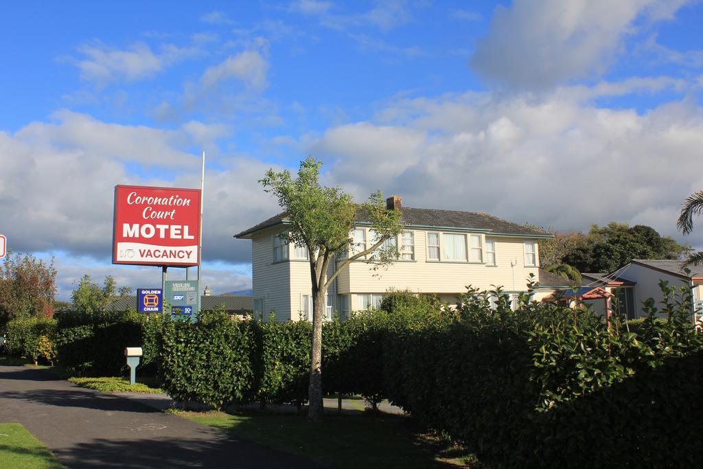 Coronation Court Motel New Plymouth Exterior foto